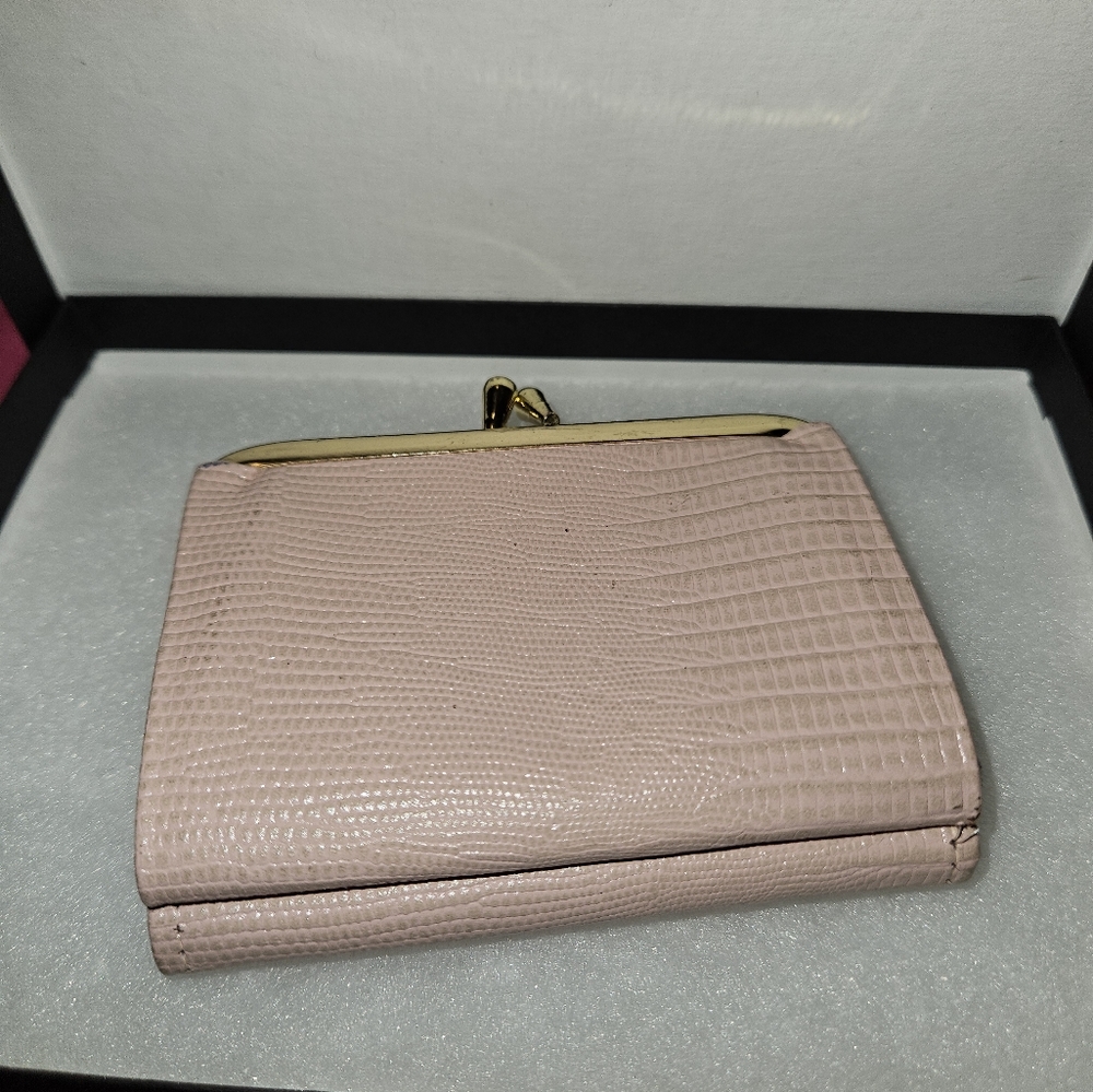 Vintage Genuine Leather Ladies Girls Wallet - Never Used - 1960s